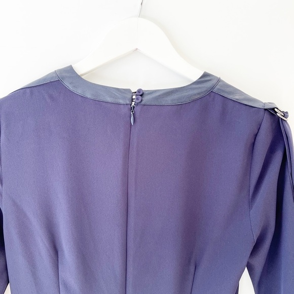 BCBGMaxAzria Navy Asymmetrical Dress - Picture 4 of 11